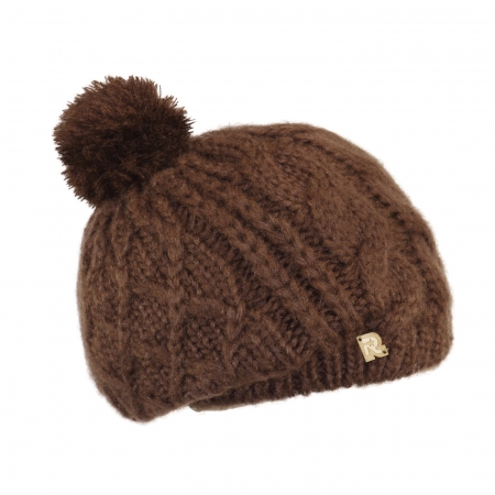 beret pompon COLD-3100 marron