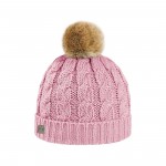 bonnet pompon lapin junior_PNK