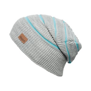 bonnet long oversize Eisglut mojo-gris clair