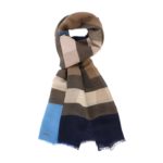 Echarpe Herman SCARF-S1704-BLEU