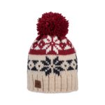 Pipolaki-Monto-Bonnet pompon-7038-108-Rouge-foncé